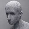 Self-portrait and human sculptures by Levi van Veluw Self-portrait and human sculptures by Levi van Veluw
