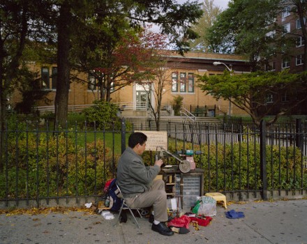 Moving Forward, Standing Still - The Cobbler, Elmhurst, NY, USA. 2010© Rona Chang