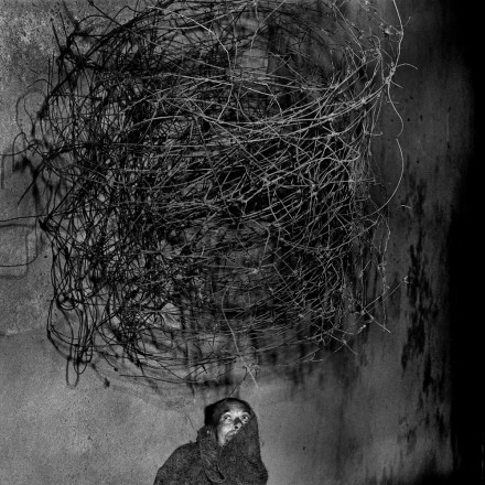 Photo by Roger Ballen: Twirling wires