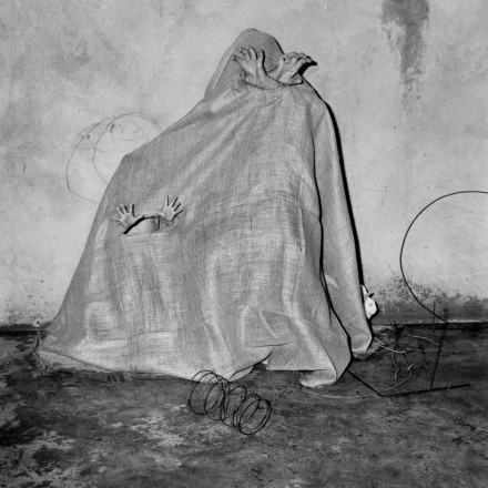 Photo by Roger Ballen: Crouched