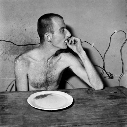 Photo by Roger Ballen: Lunchtime, 2001