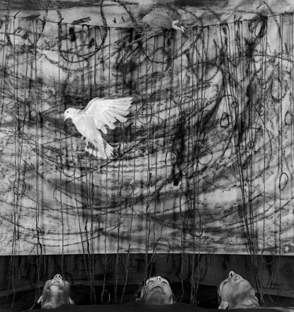 Photo by Roger Ballen: Gasping